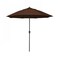 California Umbrella 9' Bronze Aluminum Market Patio Umbrella, Sunbrella Bay Brown 194061337110 - alternate 1